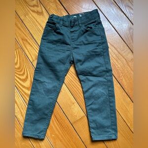 H&M Toddler Green Slim Fit Pants Size 4T